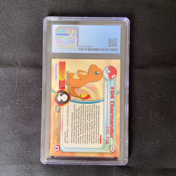 Topps 1999 Charmander fourth print (silver foil) - Picture 2 of 2